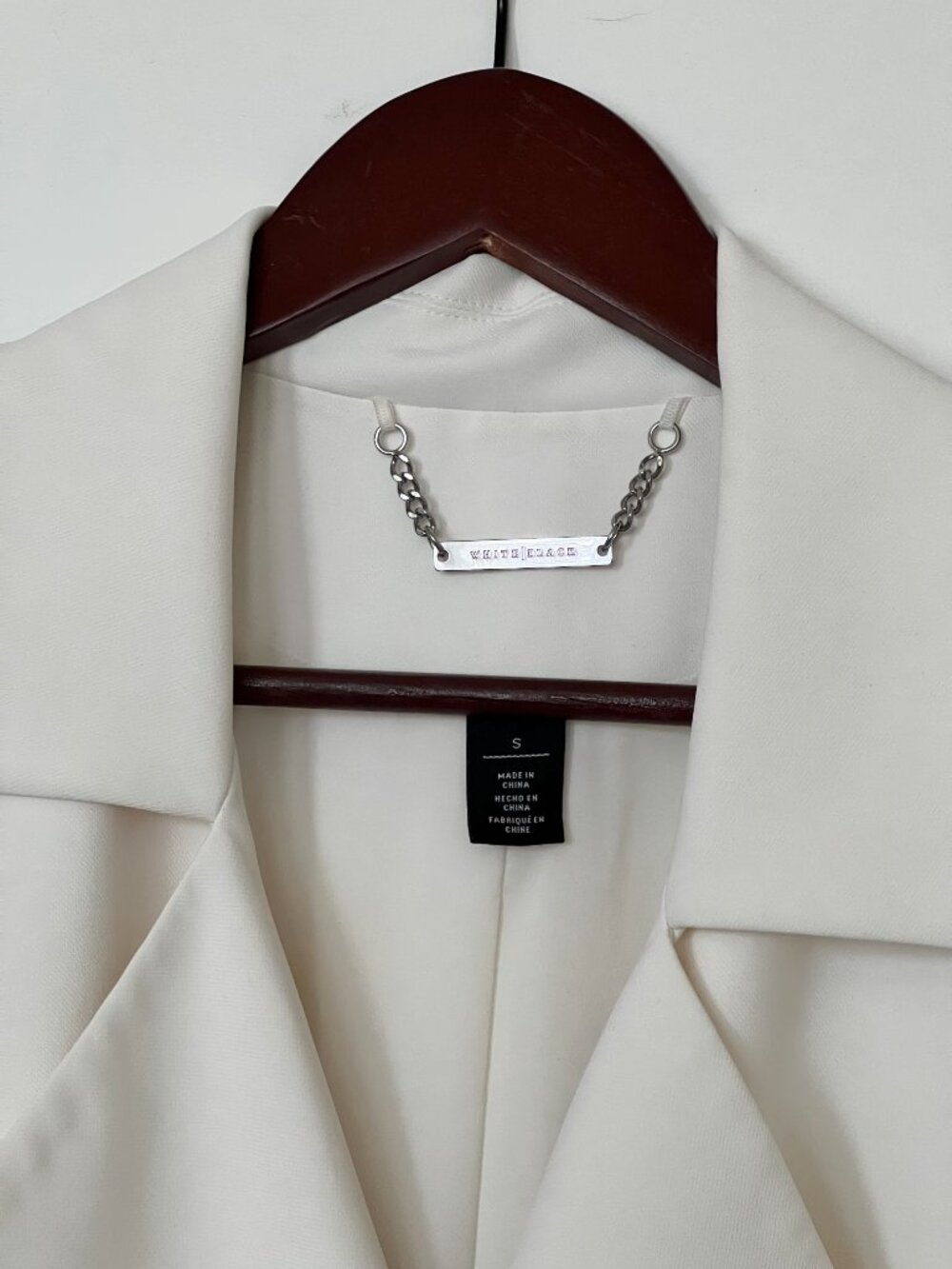 White House Black Market Belted Trench Coat - Picture 3 of 5